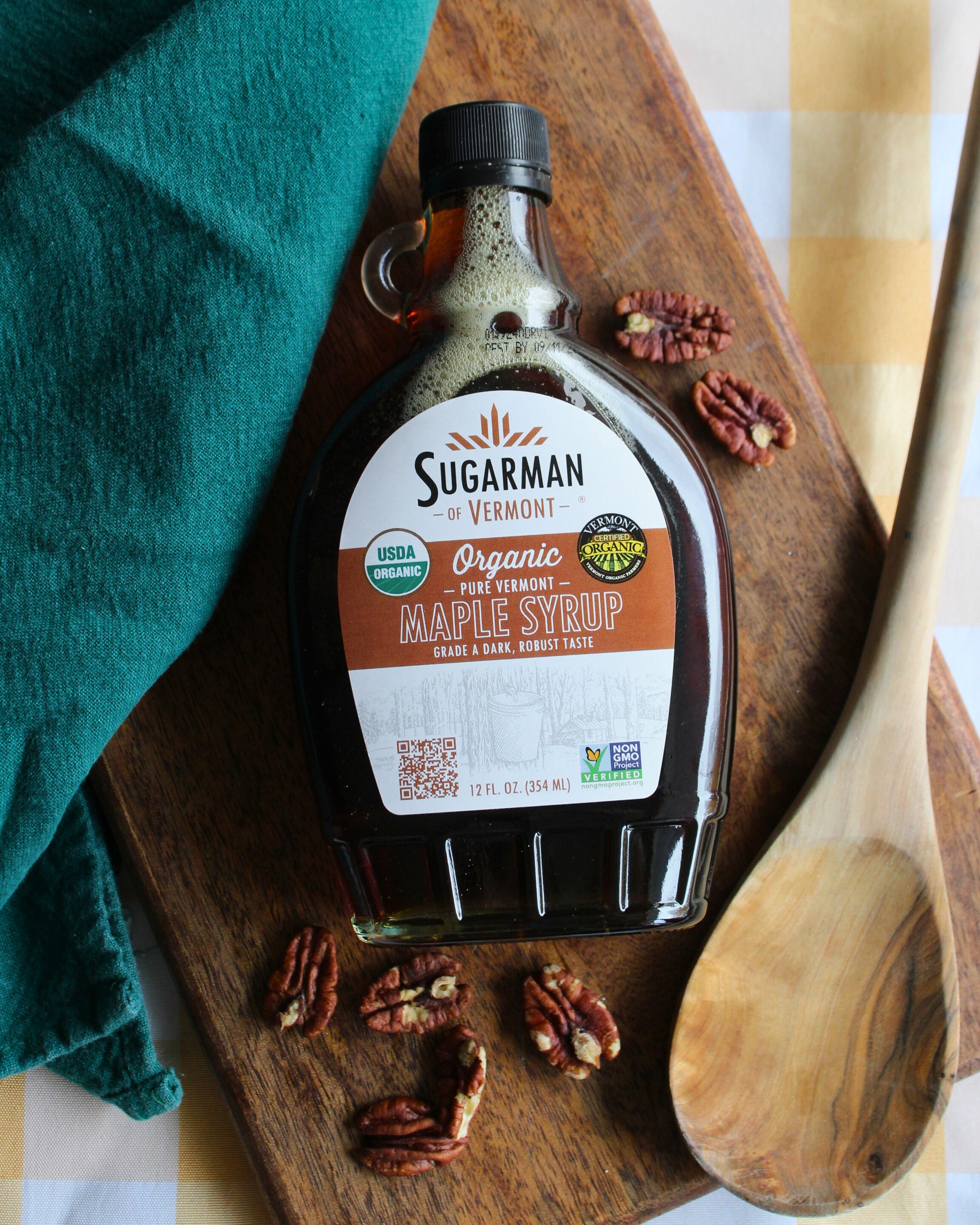 Organic Pure Maple Syrup - 12 fl. oz. | The Sugarman of Vermont, LLC